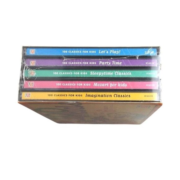 Time Life Music - 100 Classics for Kids Songs 6 Hours - New Sealed Set   16249cd - Picture 3 of 3